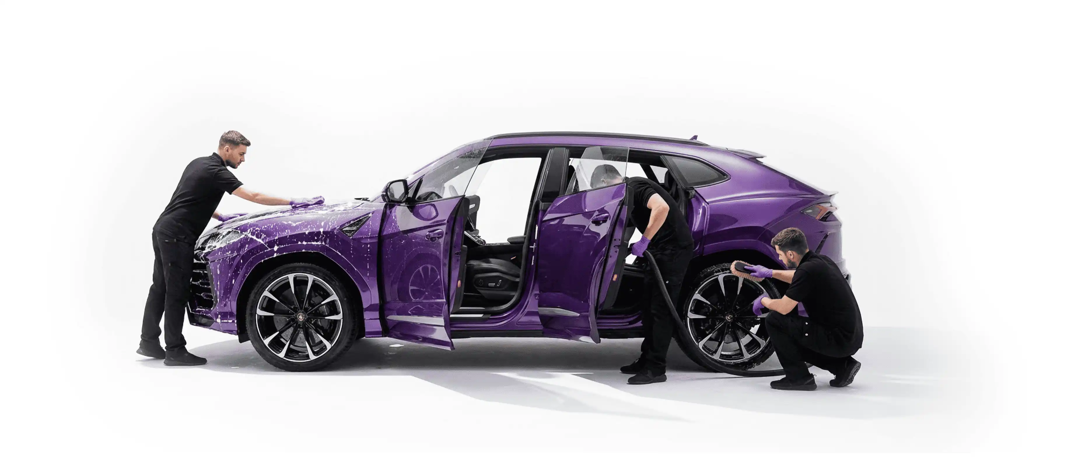 Plaunamas violetinis Hocus automobilis